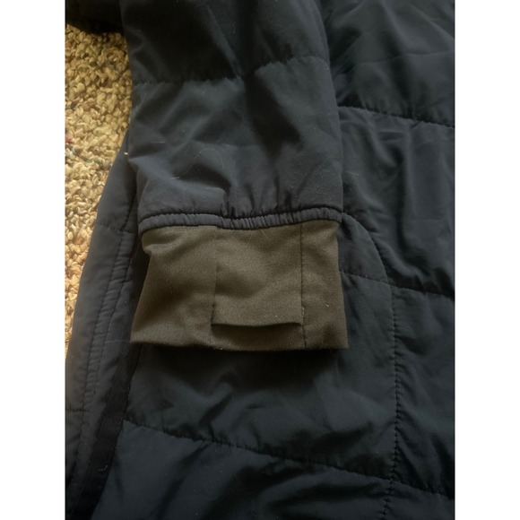 North Face quilted Pullover, Mens Medium Navy/Black - Picture 4 of 5
